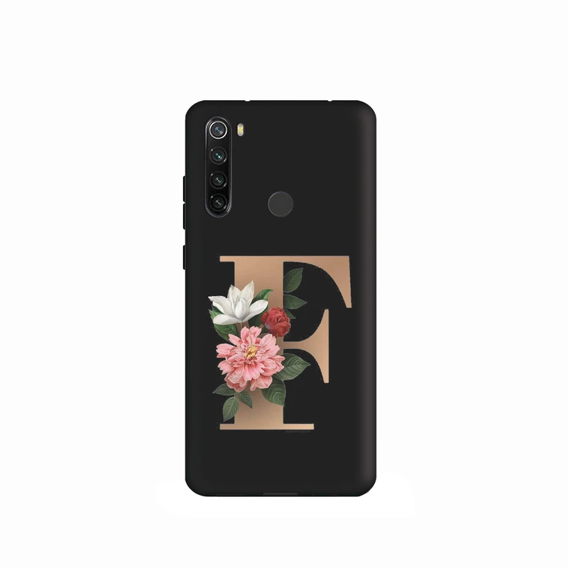 کاور طرح حرف F کد 104 مناسب برای گوشی موبایل شیائومی Redmi note 8