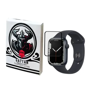 محافظ صفحه نمایش ساتیان مدل PMMAT مناسب برای اپل واچ Watch 44mm Series6 Aluminum