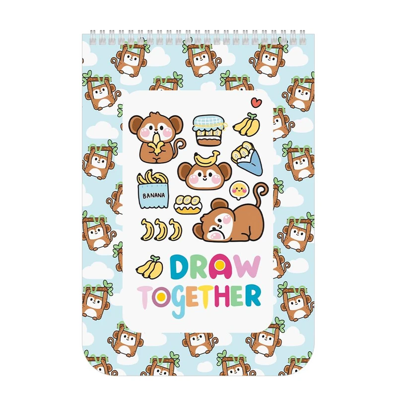 دفتر نقاشی ۴۰ برگ پانداک کد ۰۰۱