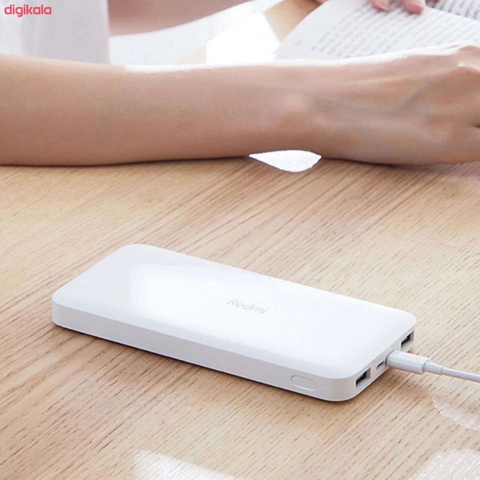 مشخصات قیمت و خرید شارژر همراه شیائومی مدل Redmi ظرفیت 10000 میلی آمپر ساعت به همراه کابل تبدیل Microusb دیجی کالا