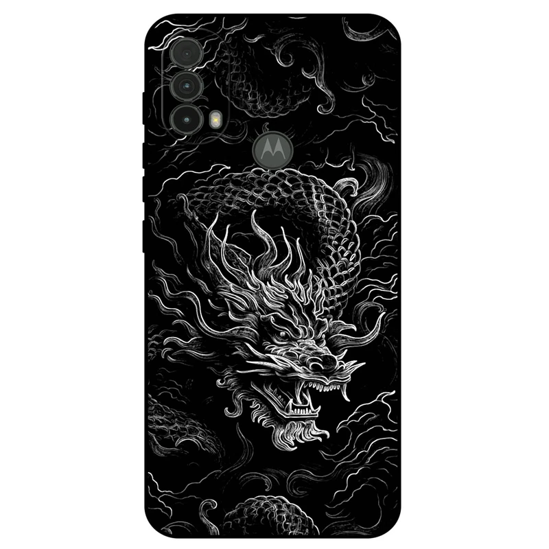 کاور مگافون طرح اژدها مدل 1897 مناسب برای گوشی موبایل موتورولا Moto E40
