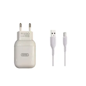 شارژر دیواری ترانیو مدل v10 به همراه کابل تبدیل microUSB
