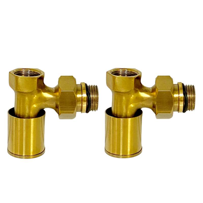 شیر رفت و برگشت رادیاتور مدل پرستیژ گرد کد 01 مجموعه دو عددی