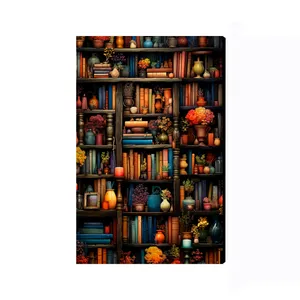 تابلو شاسی عرش مدل فانتزی کتابخانه کد As2365