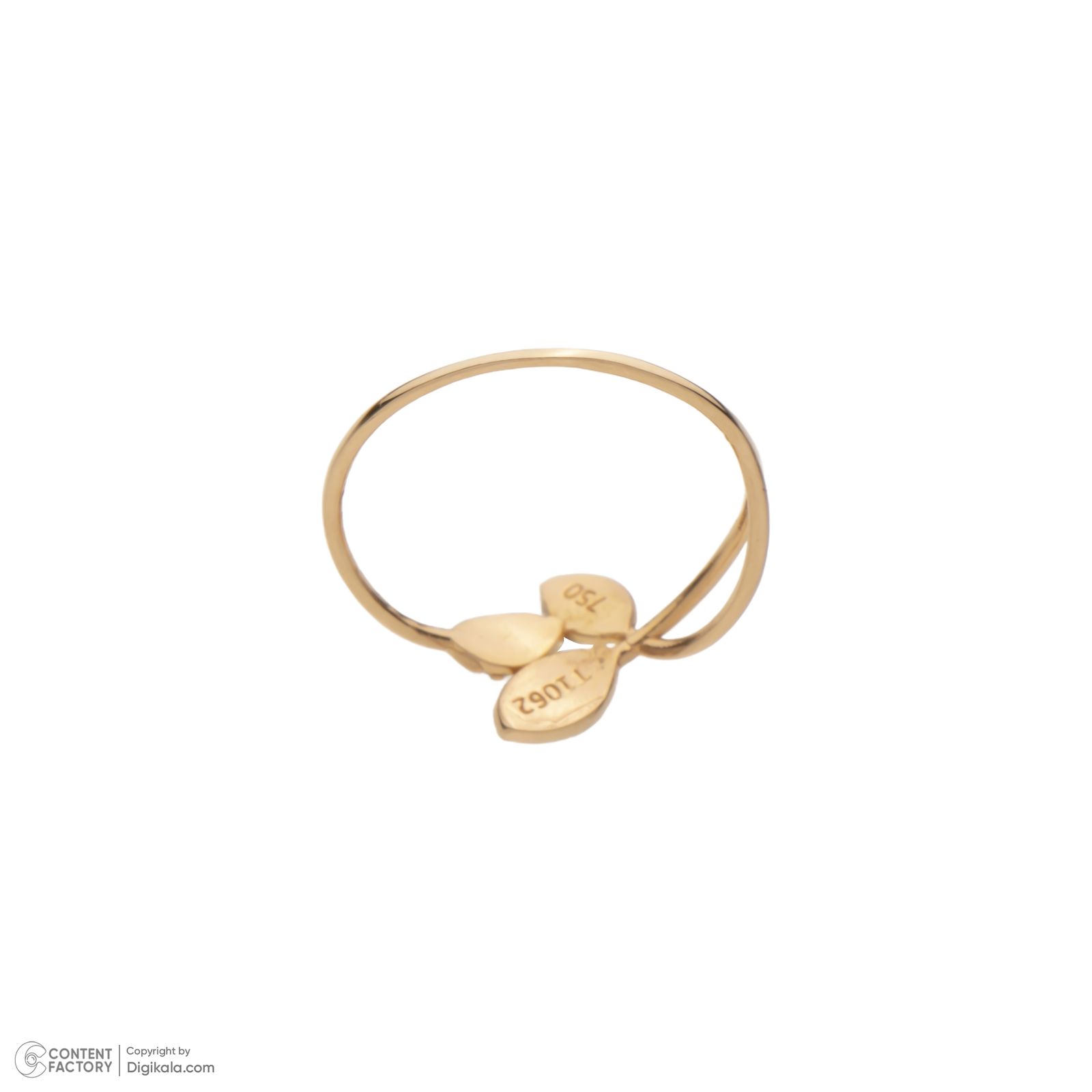 انگشتر طلا 18 عیار زنانه گلدم مدل R-3070015 -  - 3