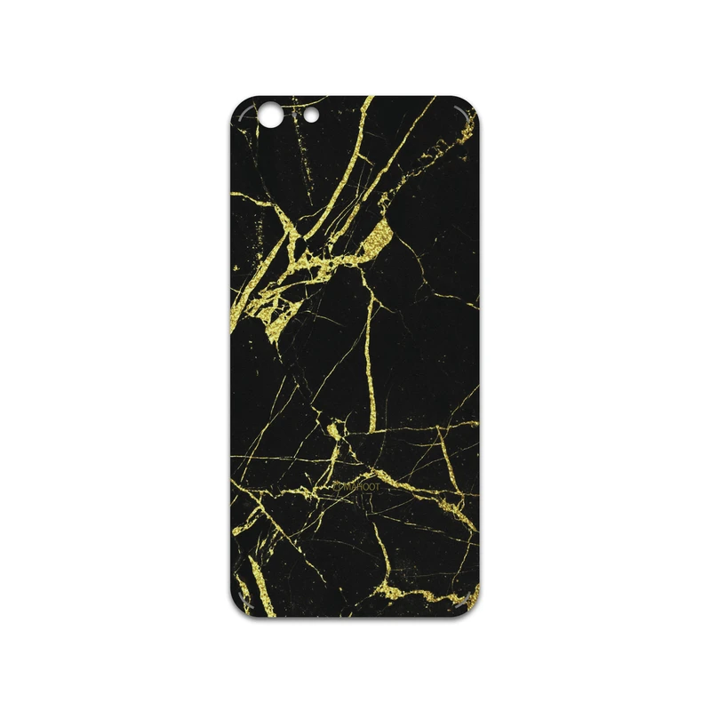 برچسب پوششی ماهوت مدل Graphite-Gold-Marble مناسب برای گوشی موبایل اپل iPhone 6s Plus