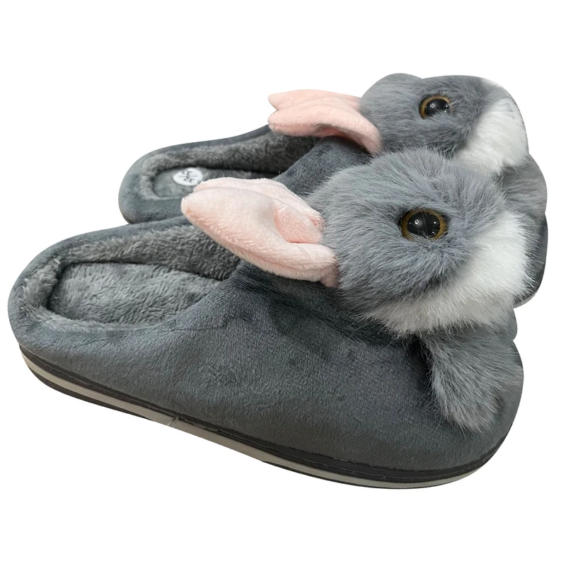 دمپایی حوله ای زنانه مدل خزدار کد 80