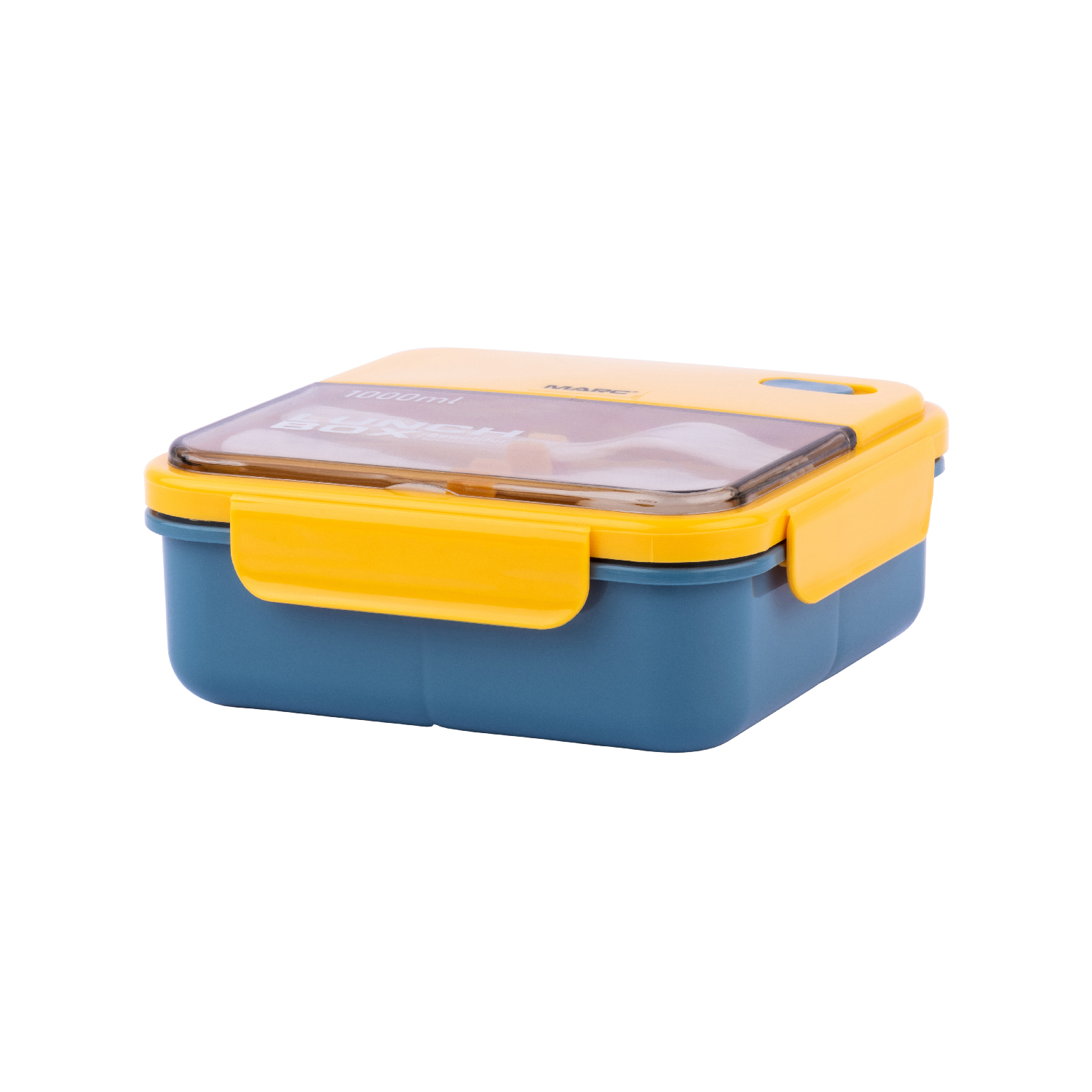 ظرف غذا مدل 3 خانه مربعی