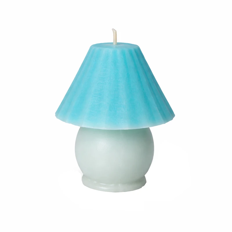 شمع دست‌ساز بدون‌بو مدل آباژور زمان اتمام 5 ساعت