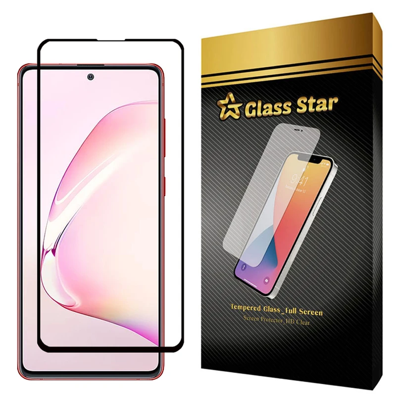 محافظ صفحه نمایش گلس استار مدل FUL مناسب برای گوشی موبایل سامسونگ Galaxy Note10 Lite