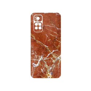 MAHOOT Red Marble Cover Sticker for Xiaomi Redmi Note 11S