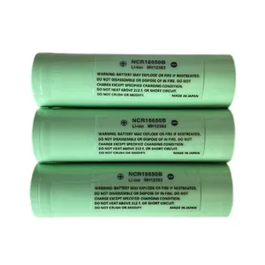 باتری لیتیومی پاناسونیک مدل NCR18540B ظرفیت 3400 میلی‌آمپرساعت بسته سه عددی