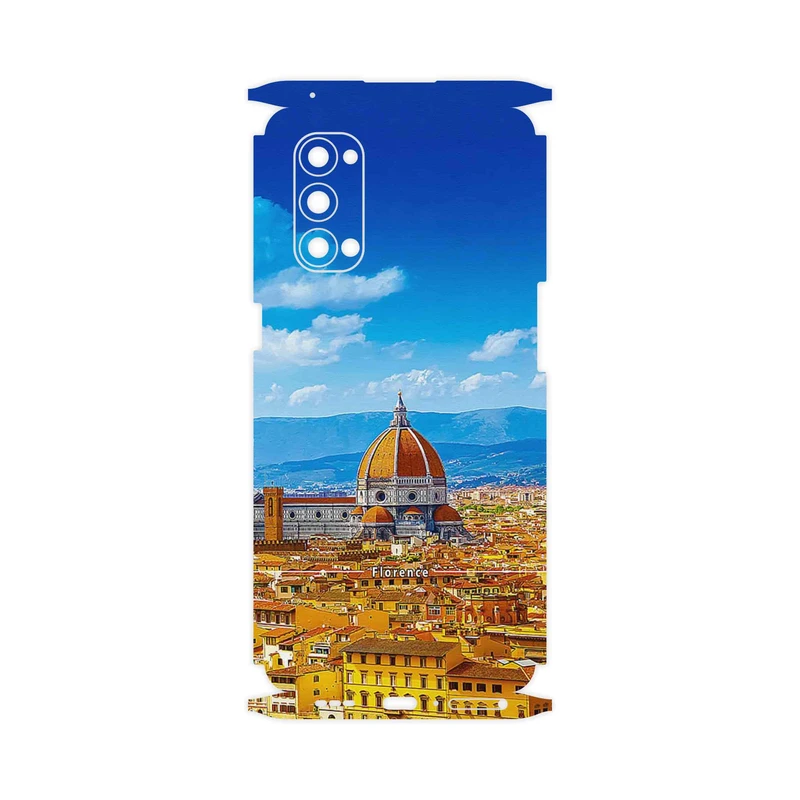برچسب پوششی ماهوت مدل City of Florence-FullSkin مناسب برای گوشی موبایل اپو Reno4 Pro 5G