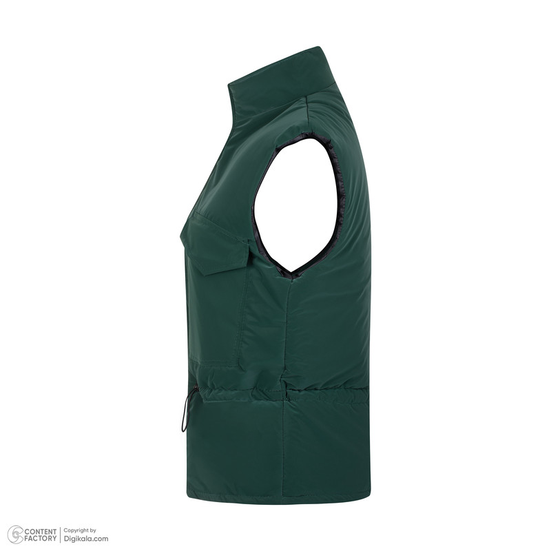 پافر زنانه سون پون مدل 227 رنگ سبز تیره