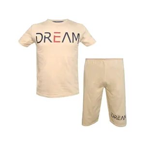 ست تیشرت و شلوارک مردانه طرح Dream کد 1565