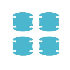 محافظ گودی دستگیره درب خودرو مدل حفاظتی مجموعه 4 عددی