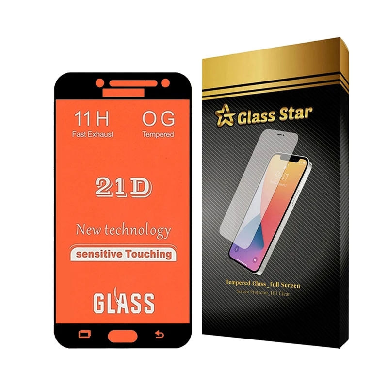 محافظ صفحه نمایش گلس استار مدل FULLGS مناسب برای گوشی موبایل سامسونگ Galaxy J5 2017 / Galaxy J5 Pro / Galaxy J530