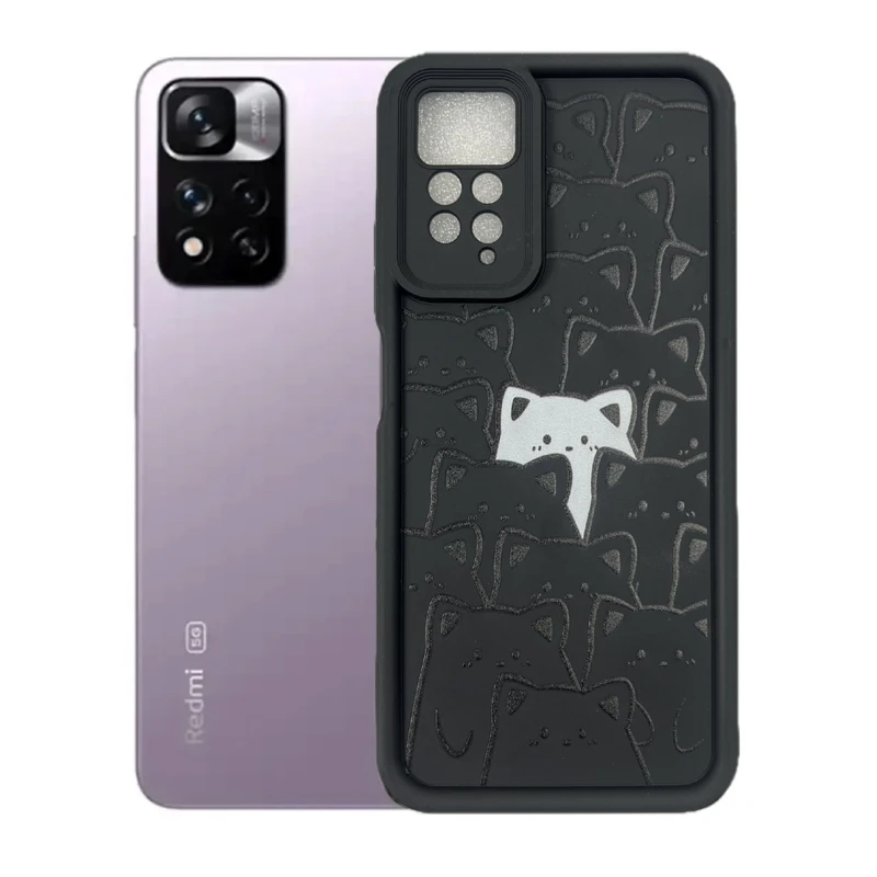 کاور طرح گربه مناسب برای گوشی موبایل شیائومی Redmi Note 11 Pro