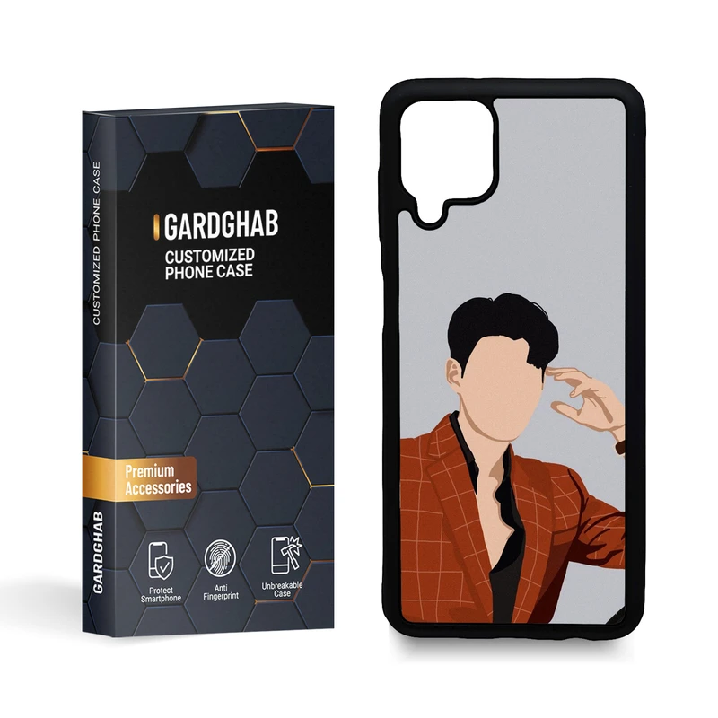 کاور گارد قاب مدل پسرانه مناسب برای گوشی موبایل سامسونگ galaxy A12