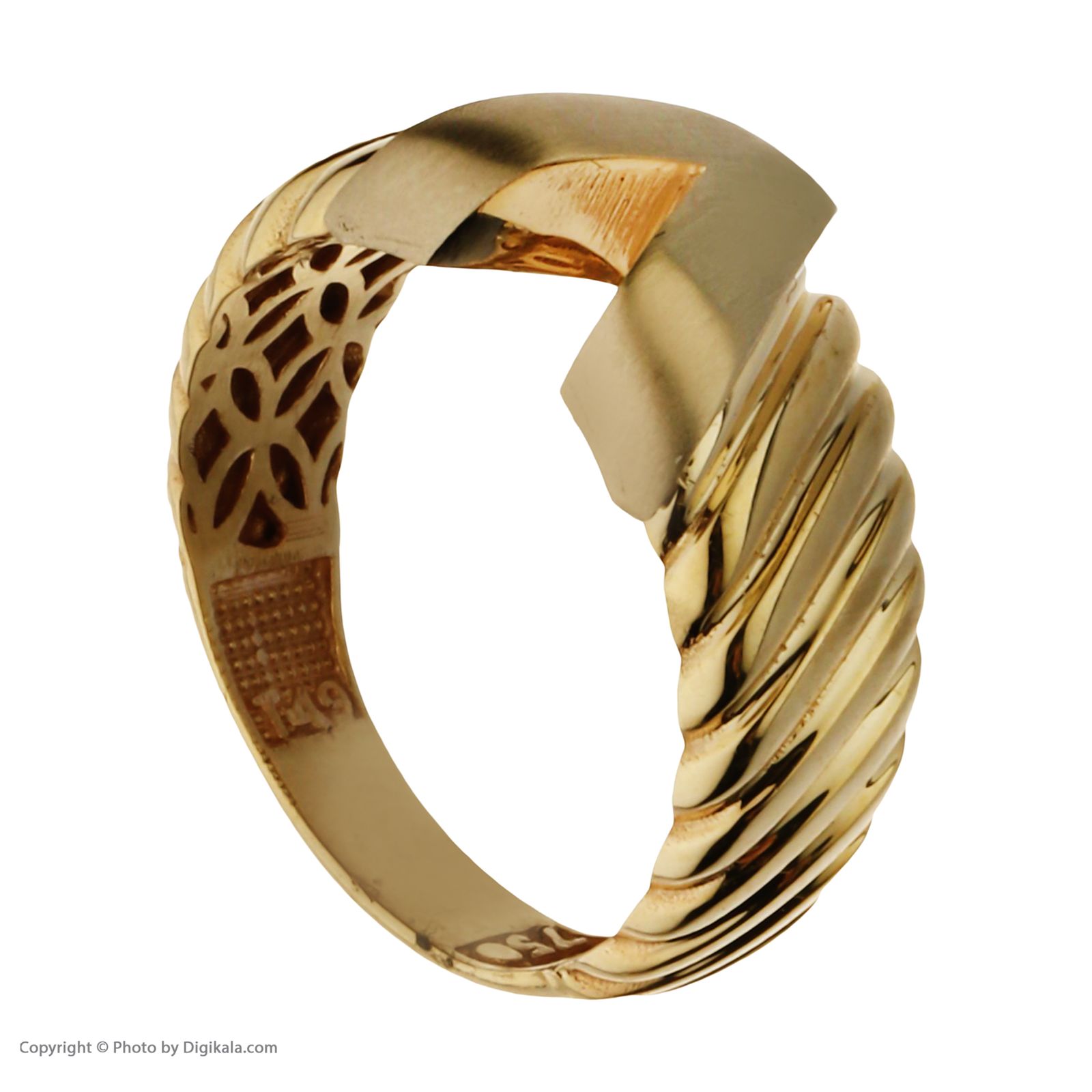 انگشتر طلا 18 عیار زنانه مایا ماهک مدل MR0695 -  - 3