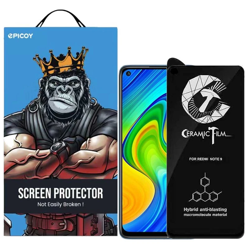 محافظ صفحه نمایش سرامیکی اپیکوی مدل CRM مناسب برای گوشی موبایل شیائومی Redmi Note 9/ Redmi 10X 4G