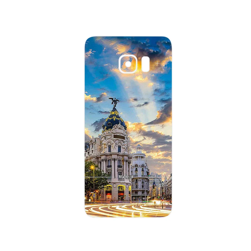 برچسب پوششی ماهوت مدل City of Madrid مناسب برای گوشی موبایل سامسونگ Galaxy S6 Edge Plus