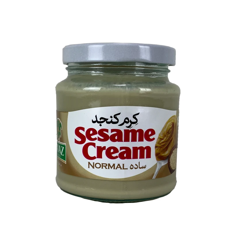 کرم کنجد ساده باز - 310 گرم