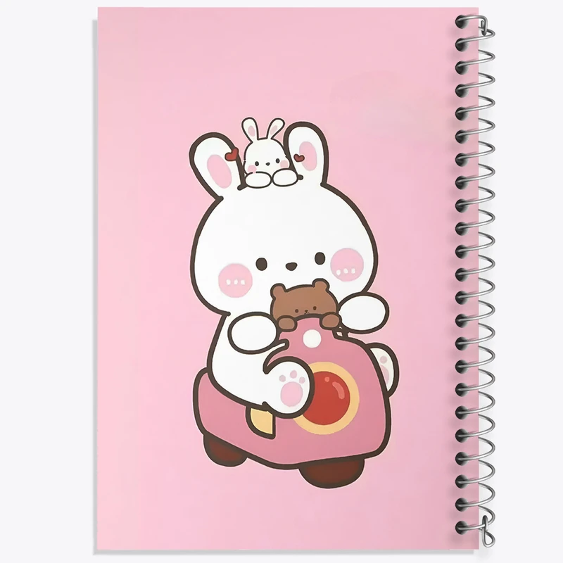 دفتر نقاشی 50 برگ خندالو طرح خرگوش کیوت کد N4775