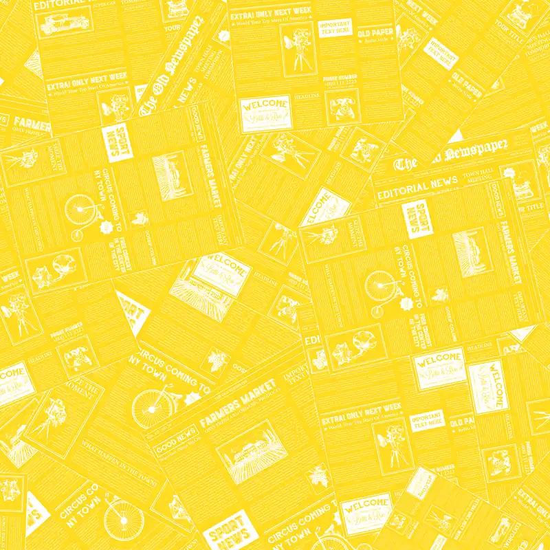 کاغذ کادو طرح روزنامه ای کد 233 بسته 25 عددی