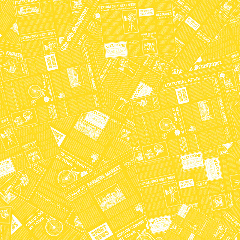 کاغذ کادو طرح روزنامه ای کد 233 بسته 25 عددی