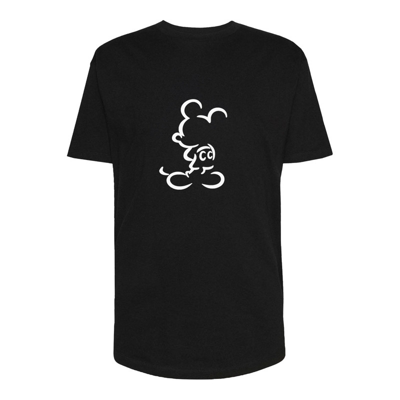 تی شرت لانگ مردانه مدل Mickey Mouse کد Sh033 رنگ مشکی
