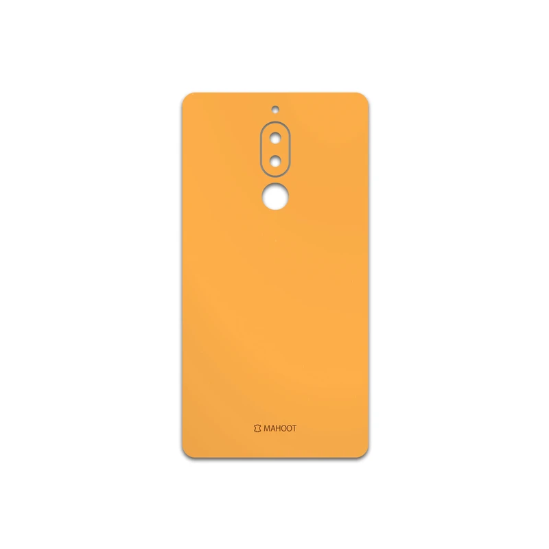 برچسب پوششی ماهوت مدل Matte-Orange مناسب برای گوشی موبایل هیوندای Seoul Mix