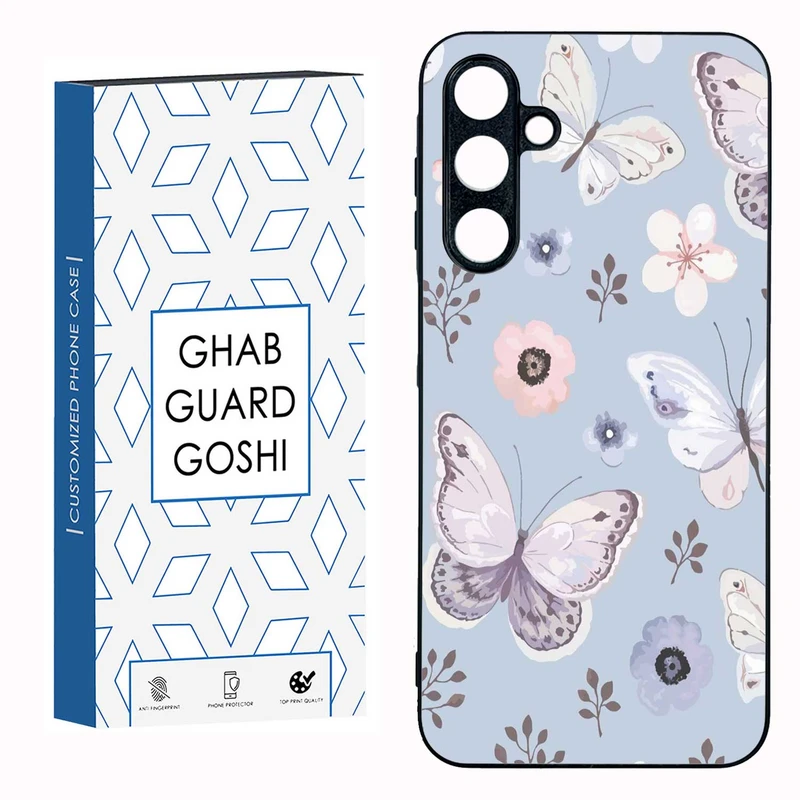 کاور قاب گارد گوشی طرح پروانه  کد TPU-004 مناسب برای گوشی موبایل سامسونگ GALAXY A16