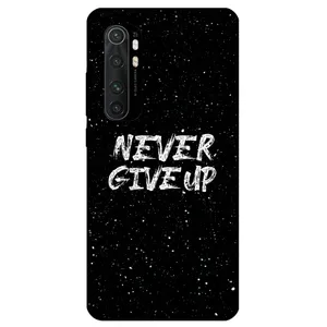 Megafone Never give up 1871 Cover For Xiaomi Mi Note 10 Lite