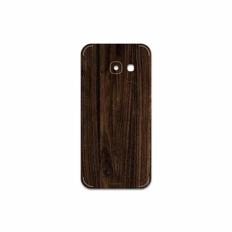 برچسب پوششی ماهوت مدل Dark Walnut Wood مناسب برای گوشی موبایل سامسونگ Galaxy A3 2017