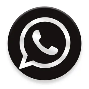 برچسب موبایل  مدل Whats App icon مناسب برای پایه نگهدارنده مغناطیسی