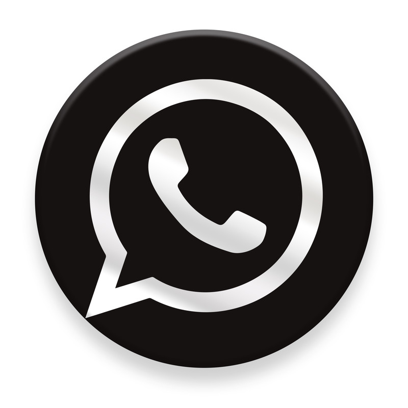برچسب موبایل  مدل Whats App icon مناسب برای پایه نگهدارنده مغناطیسی