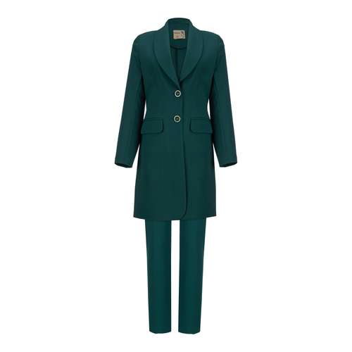 مانتو و شلوار زنانه السانا مدل گندم کد 141321