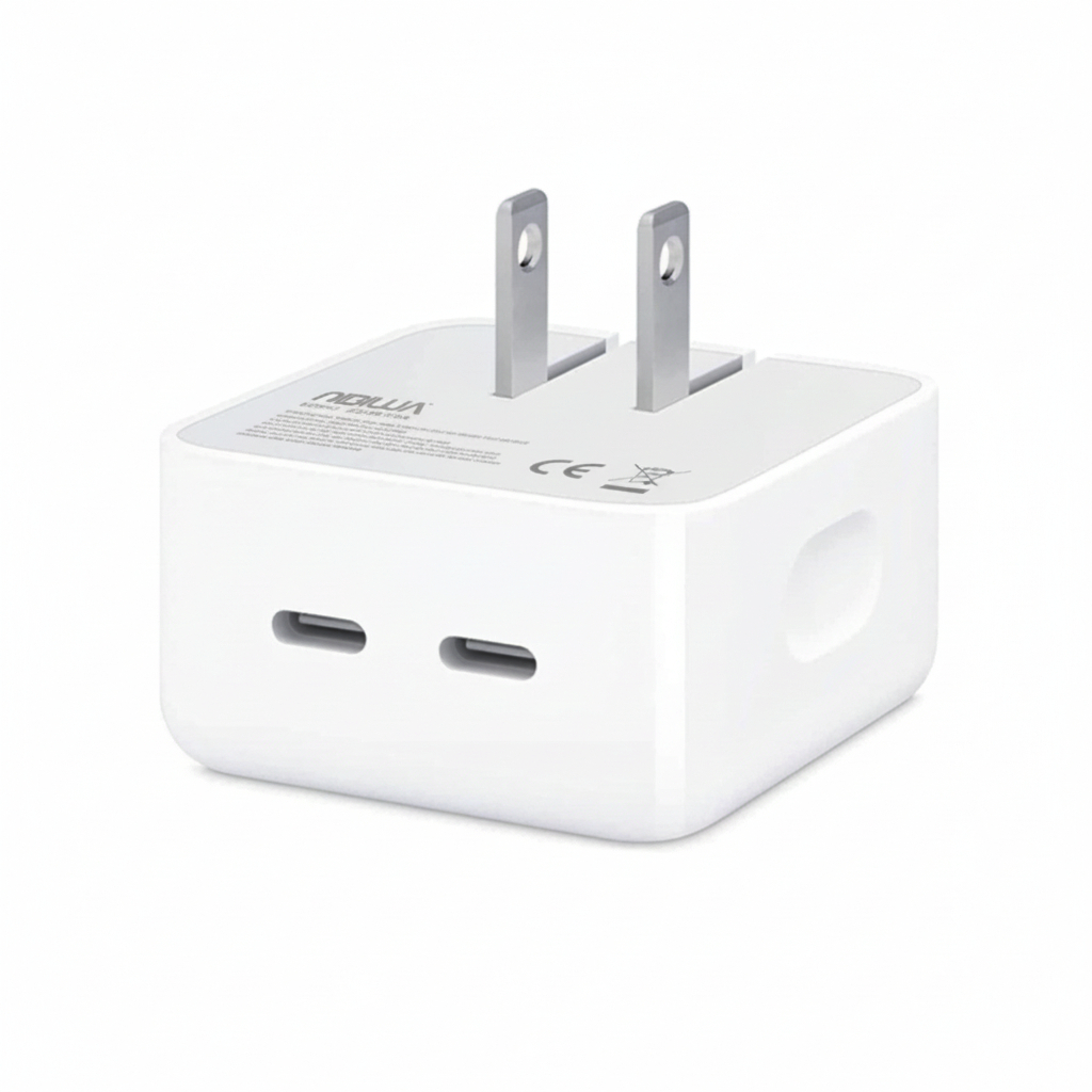 شارژر دیواری 20 وات نیبیوا مدل apple iphone 2port 35W شارژر دیواری 20 وات نیبیوا مدل apple iphone 2port 35W
