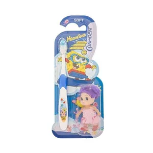 مسواک کودک کانفیدنت مدل HONEY-TEETH GIFT با برس نرم
