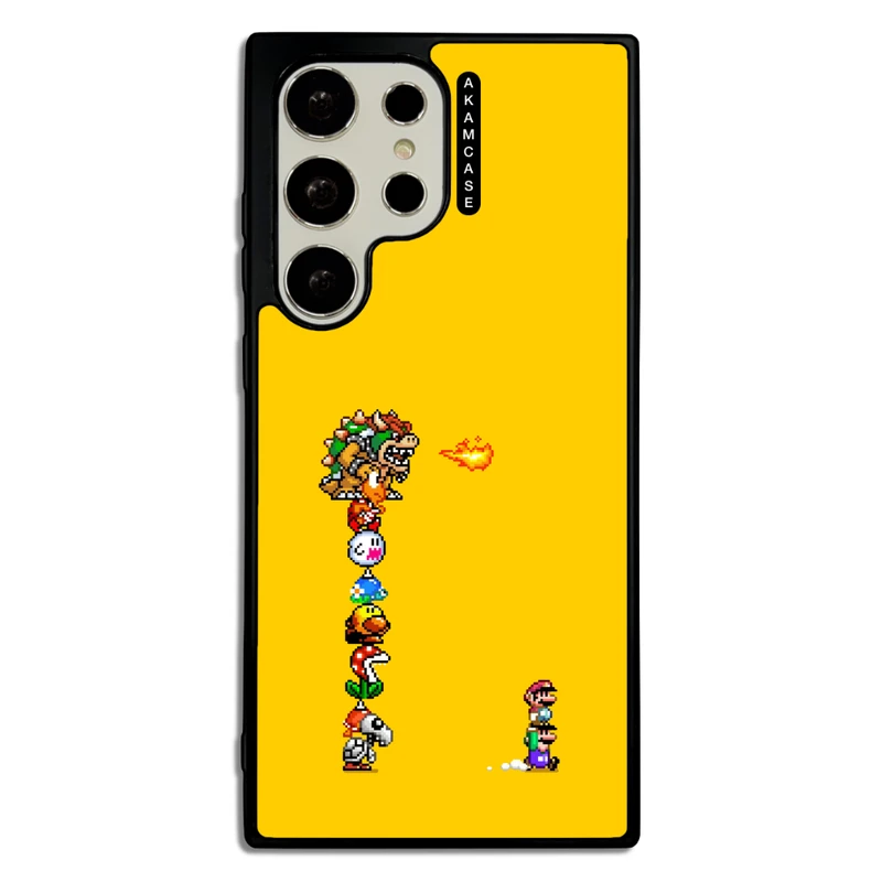 کاور آکام مدل AMC-WSGS23U-SUPER MARIO4 مناسب برای گوشی موبایل سامسونگ Galaxy S23 Ultra