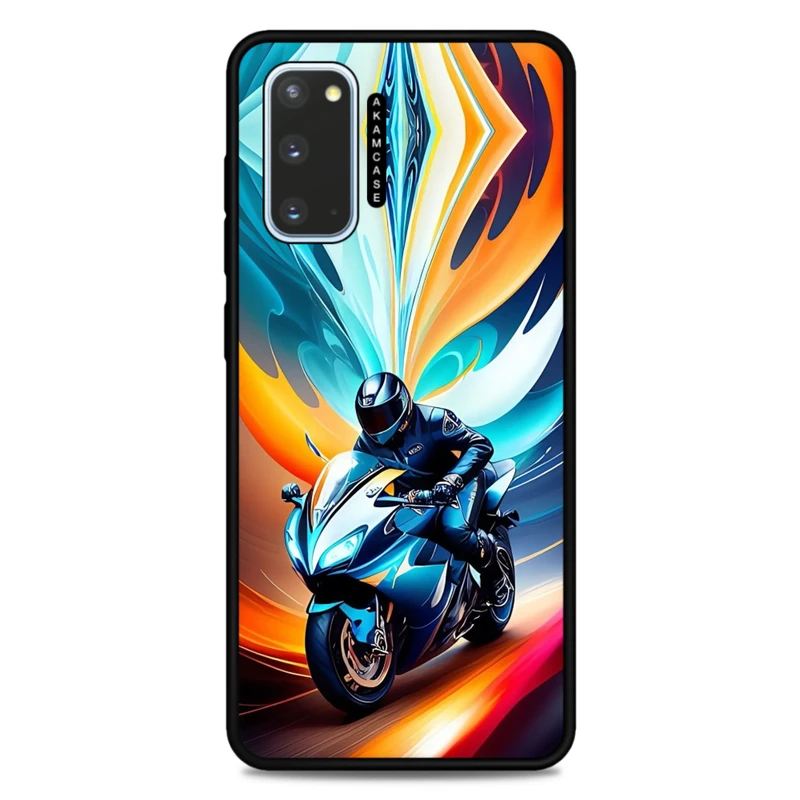 کاور آکام مدل AMC-WSGS20-MOTORCYCLE-6 مناسب برای گوشی موبایل سامسونگ Galaxy S20