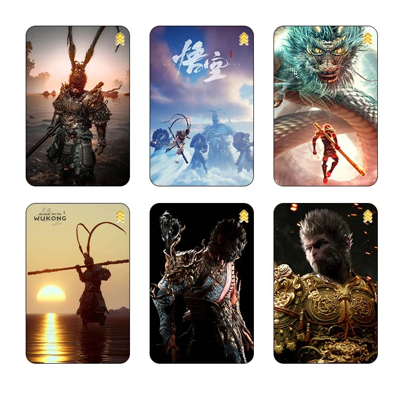 استيکر کارت کارنيکا طرح Kung-وو کونگ Wo کد 35766 مجموعه 6 عددی