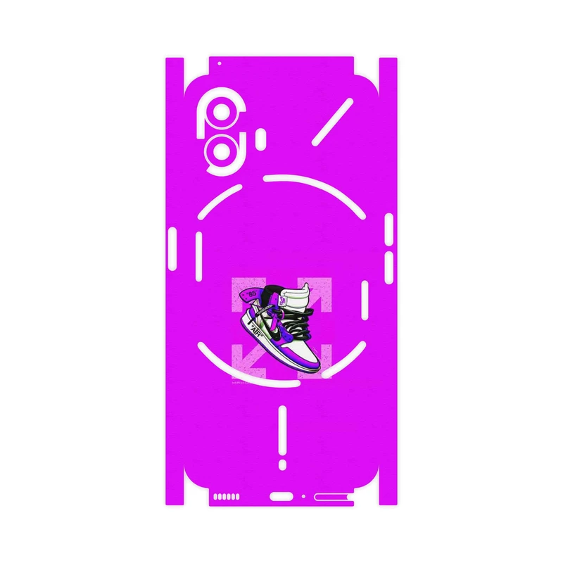 برچسب پوششی ماهوت مدل Nike Air Sneaker Digital Art-FullSkin مناسب برای گوشی موبایل ناتینگ Phone 2