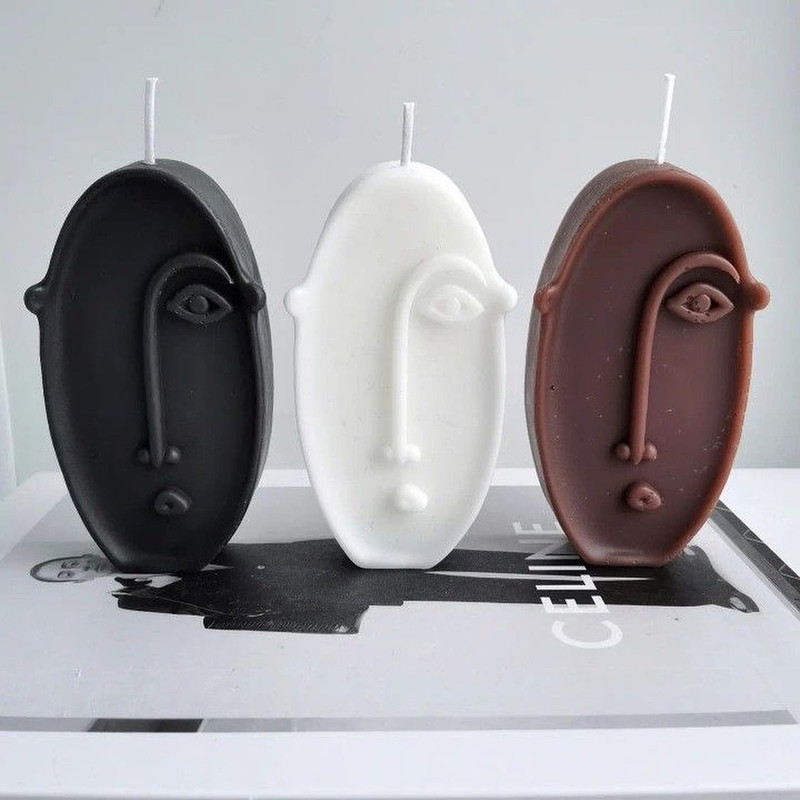 قالب شمع مدل کوبیسم