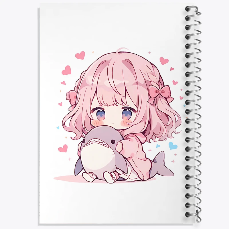 دفتر نقاشی 50 برگ خندالو طرح دخترانه کد F3828