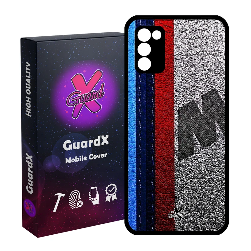 کاور گارد ایکس طرح BMW مدل Glass10344 مناسب برای گوشی موبایل سامسونگ Galaxy A02s / M02s