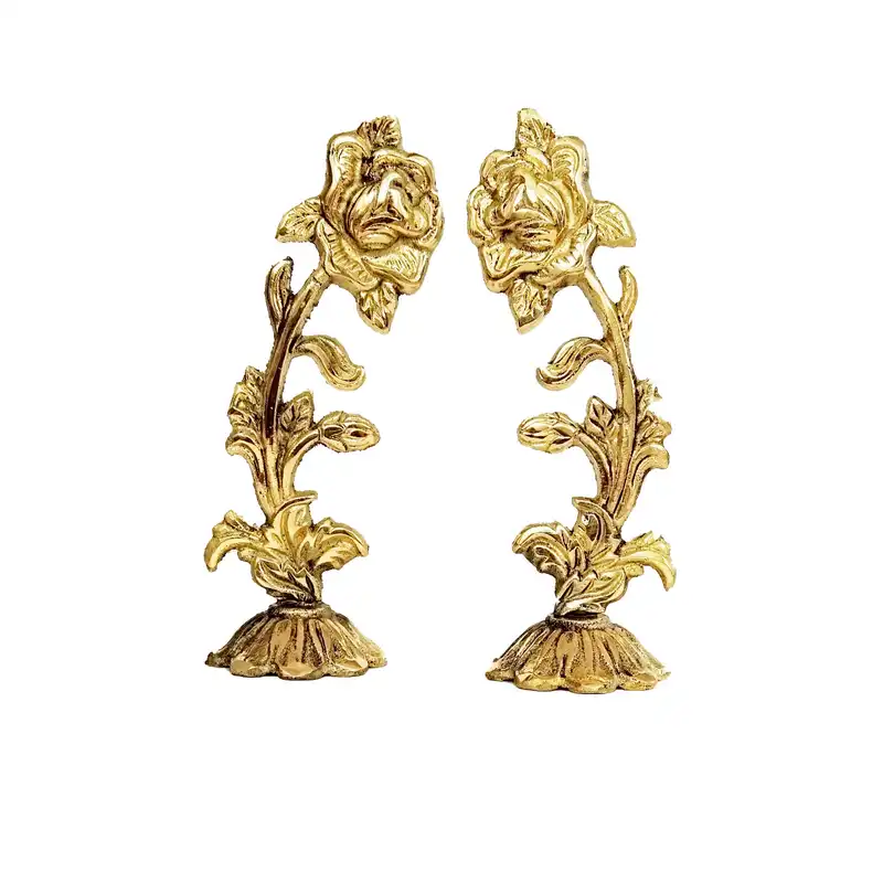 مجسمه مدل گل رز کد 21 مجموعه دو عددی