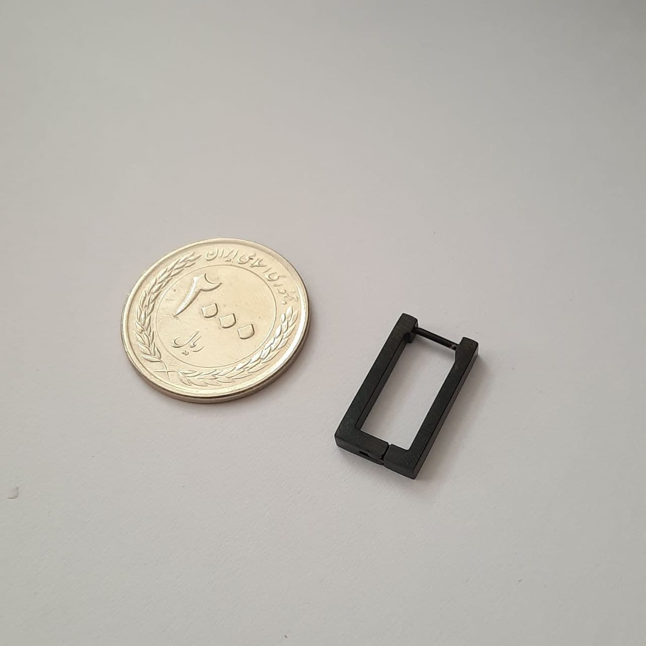 پیرسینگ گوش مدل مستطیل