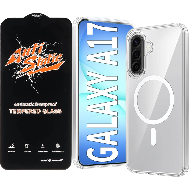 کاور گوف مدل Special Protect مناسب برای گوشی موبایل سامسونگ Galaxy A17 به همراه محافظ صفحه نمایش